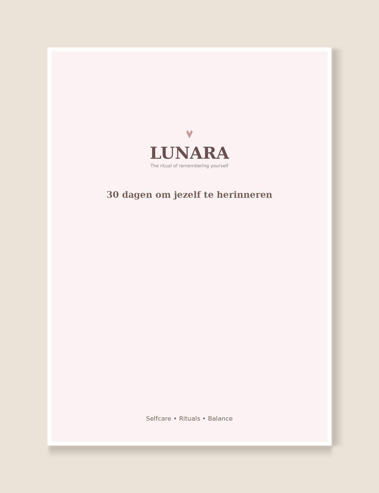 Digitale 30-daagse Selfcare Ritual Planner